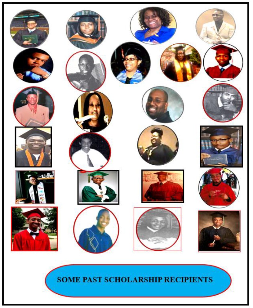 Some past scholarship recipients - collage of graduates