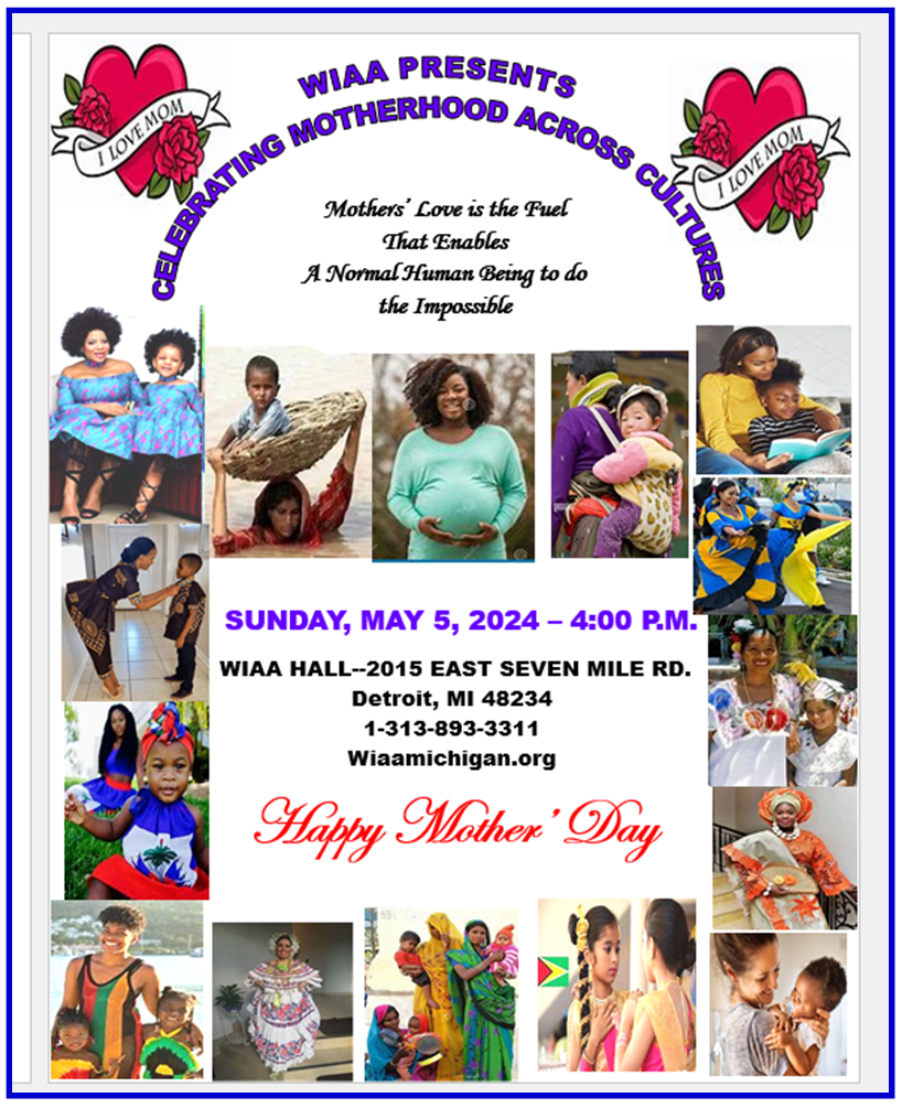 WIAA Presents Celebrating Motherhood Across Cultures - Mother's Day Event